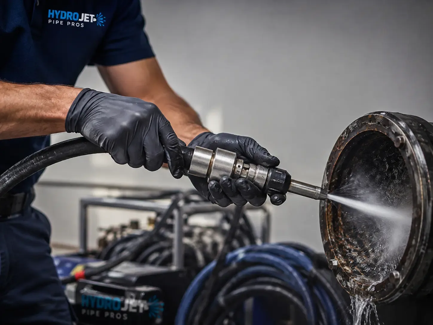 Hydro Jet Pipe Descaling in Concord, CA